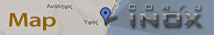 Map of Corfu - Corfu Inox